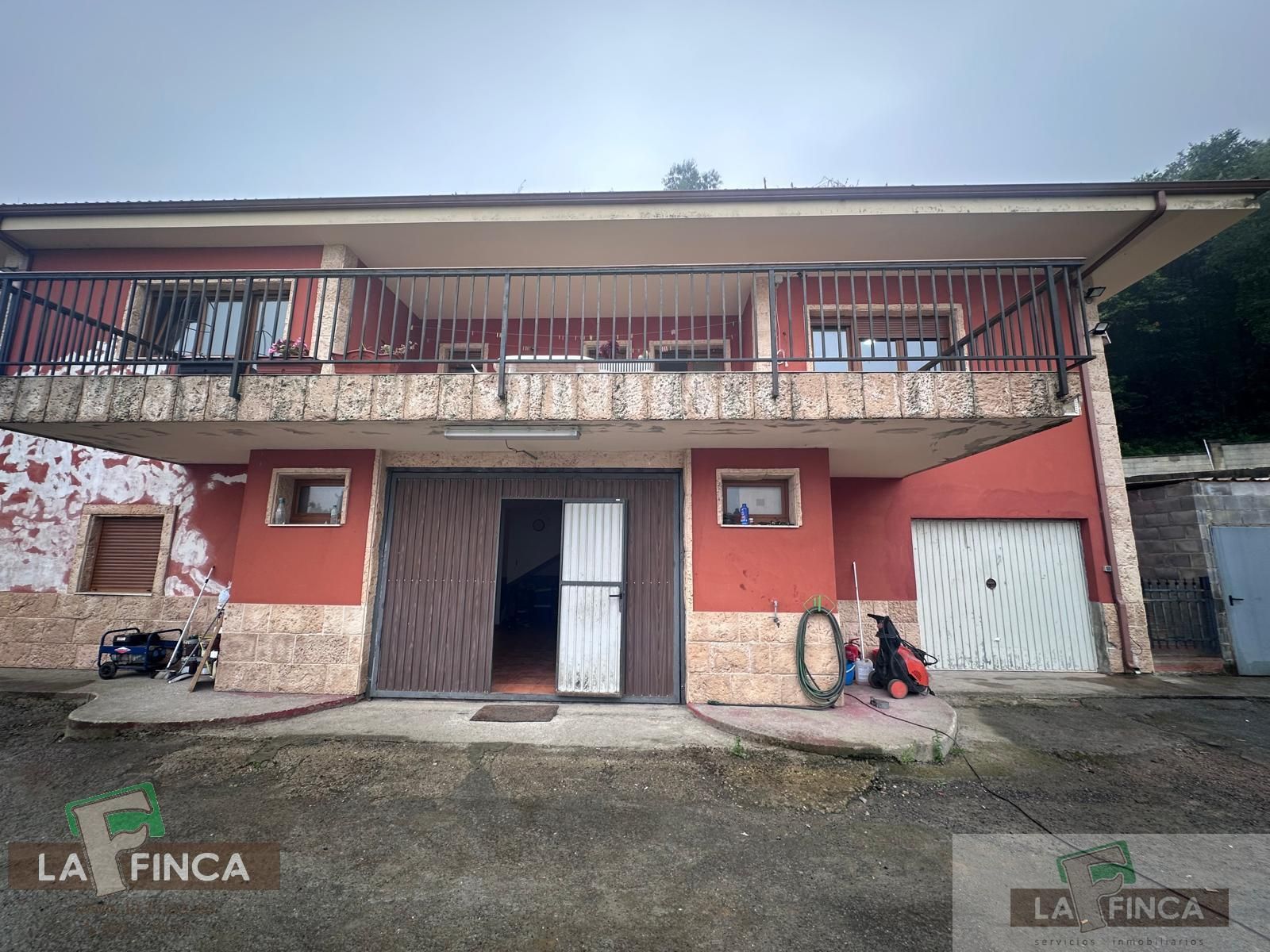 Exterior view of House or chalet for sale in Siero  with Heating, Terrace and Storage room