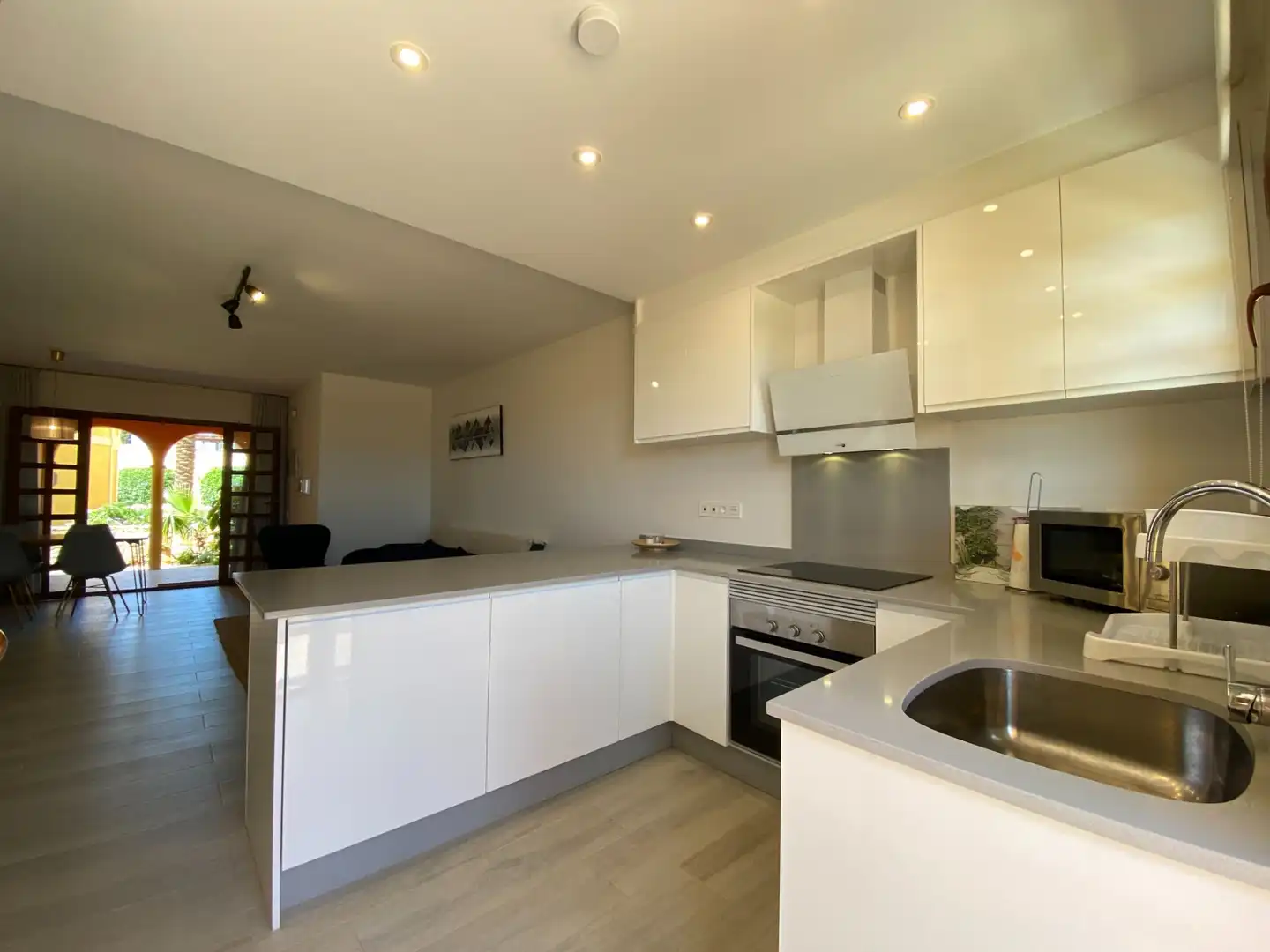 Cocina de Apartamento en venta en Cuevas del Almanzora con Terraza, Amueblado y Internet