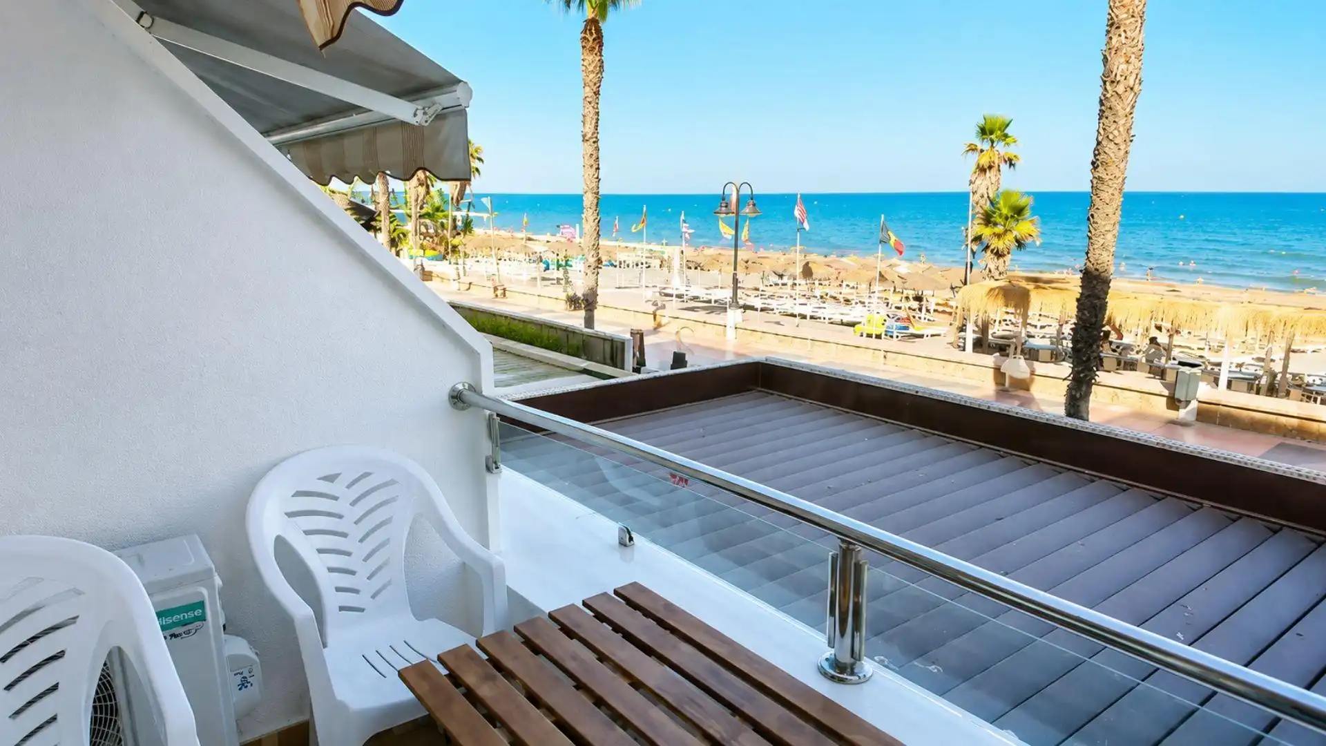 Terrace of Flat for sale in Torremolinos  with Air Conditioner