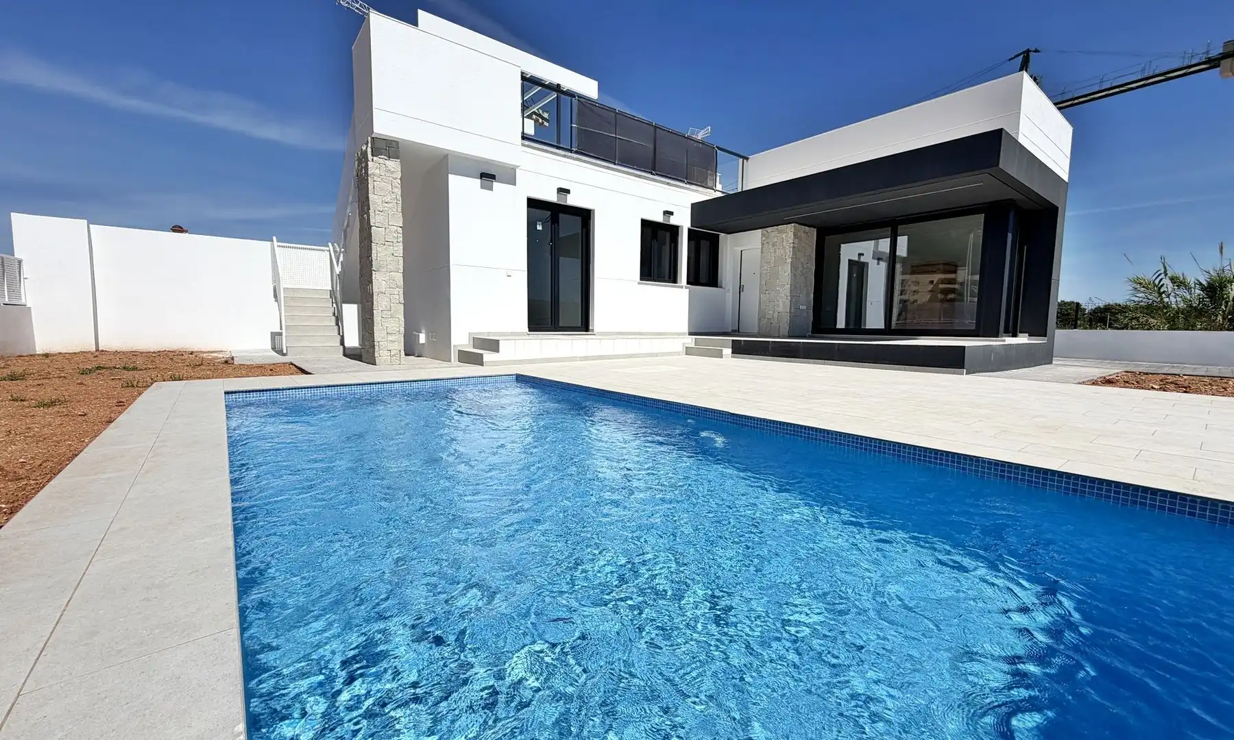 Piscina de Casa o chalet en venta en Els Poblets con Aire acondicionado, Calefacción y Jardín privado