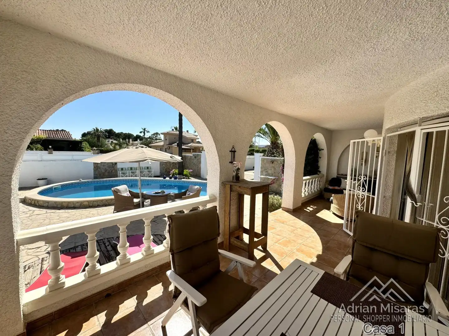 Terraza de Casa o chalet en venta en Deltebre con Aire acondicionado, Piscina y Amueblado
