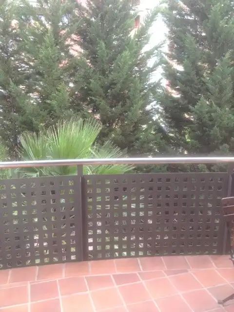 Terraza de Piso de alquiler en Sant Cugat del Vallès con Calefacción, Terraza y Horno