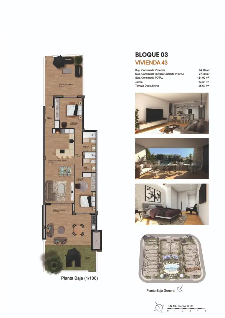 Erdgeschosswohnung mit Pool zum Verkauf in Monforte del Cid, imagen 24