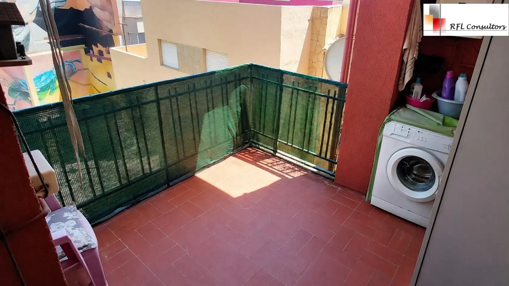 Terrasse von Wohnungen zum Verkauf in Torreblanca mit Terrasse, Abstellraum und Möbliert