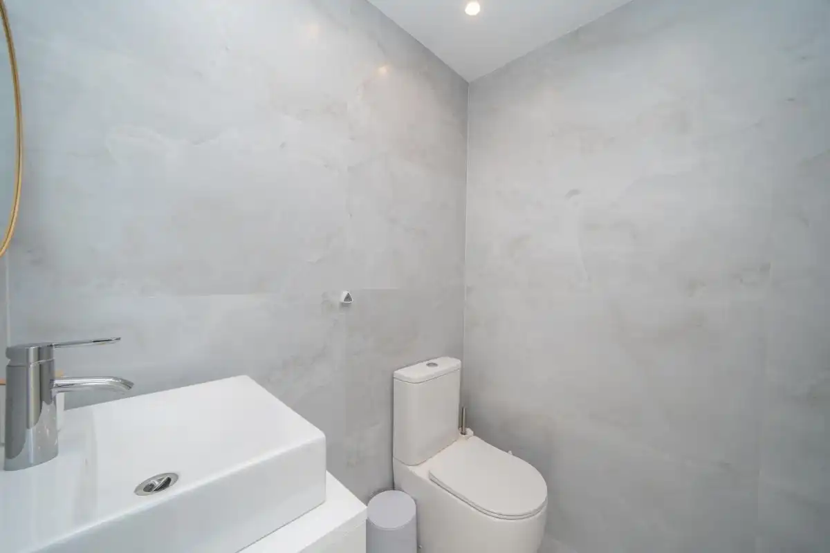 Bathroom of Houses for sale in Dénia  with Air Conditioner, Heating and Private garden