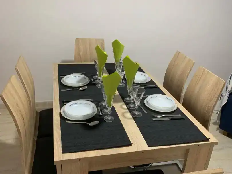 Esszimmer von Wohnung zur Miete in El Campello mit Klimaanlage, Möbliert und Balkon