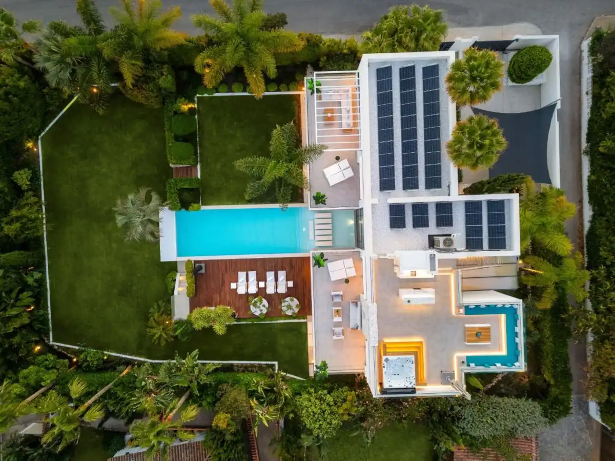 Jardín de Casa o chalet en venta en Marbella con Aire acondicionado, Jardín privado y Terraza