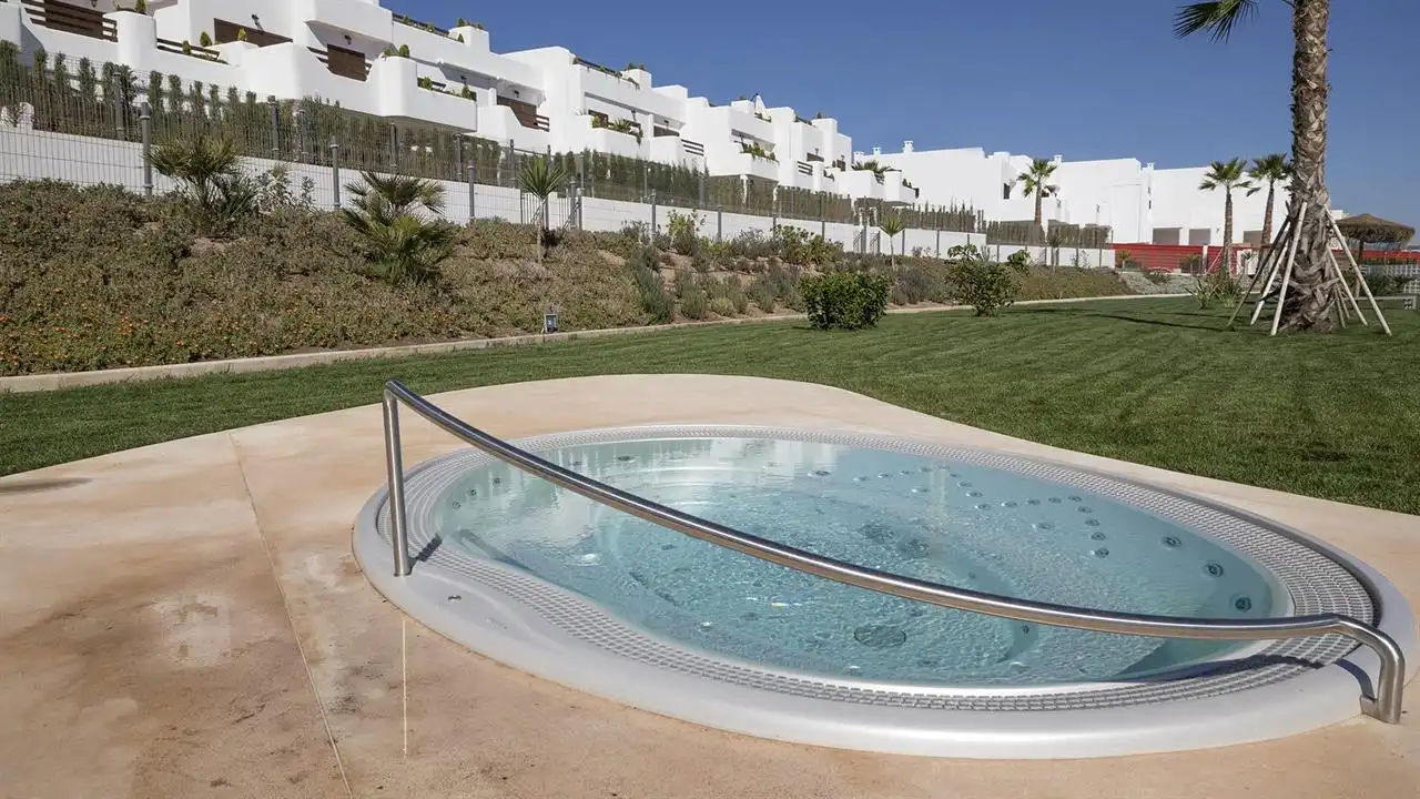 Swimming pool of Apartments for sale in Pulpí  with Air Conditioner, Heating and Terrace