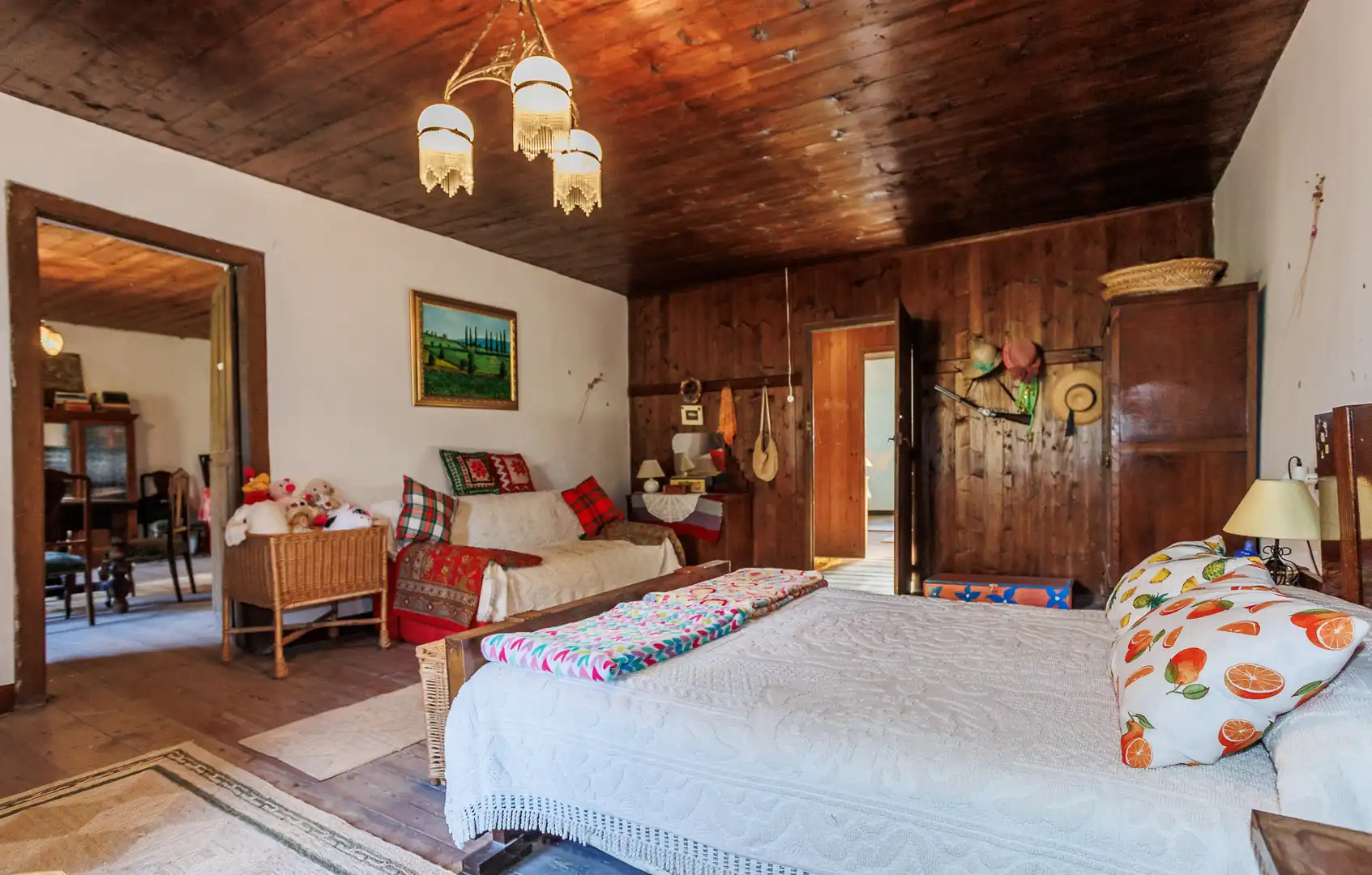 Habitación de Casa o chalet en venta en Lugo con Jardín privado, Terraza y Amueblado