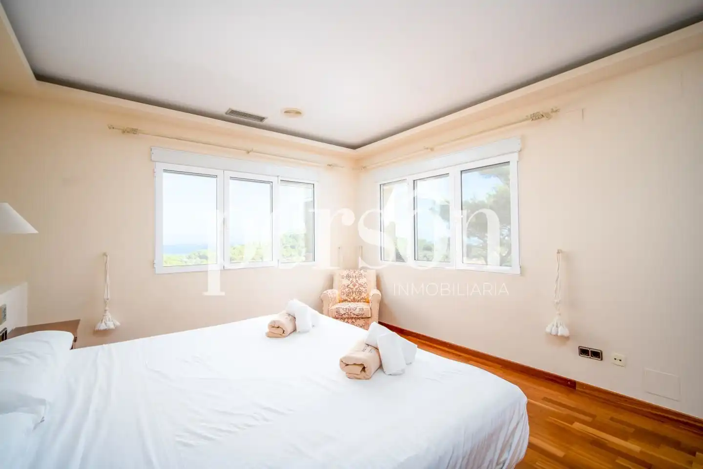 Bedroom of Houses for sale in Jávea / Xàbia  with Air Conditioner, Heating and Private garden
