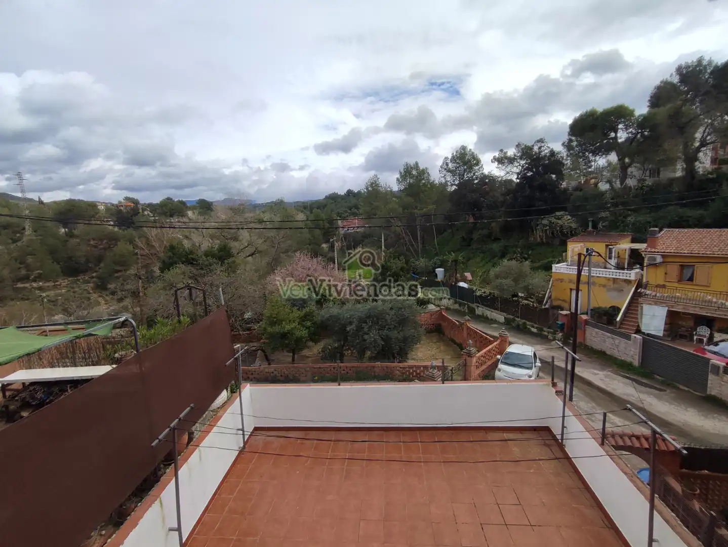 Vista exterior de Casa o xalet en venda en Vacarisses amb Calefacció, Jardí privat i Terrassa