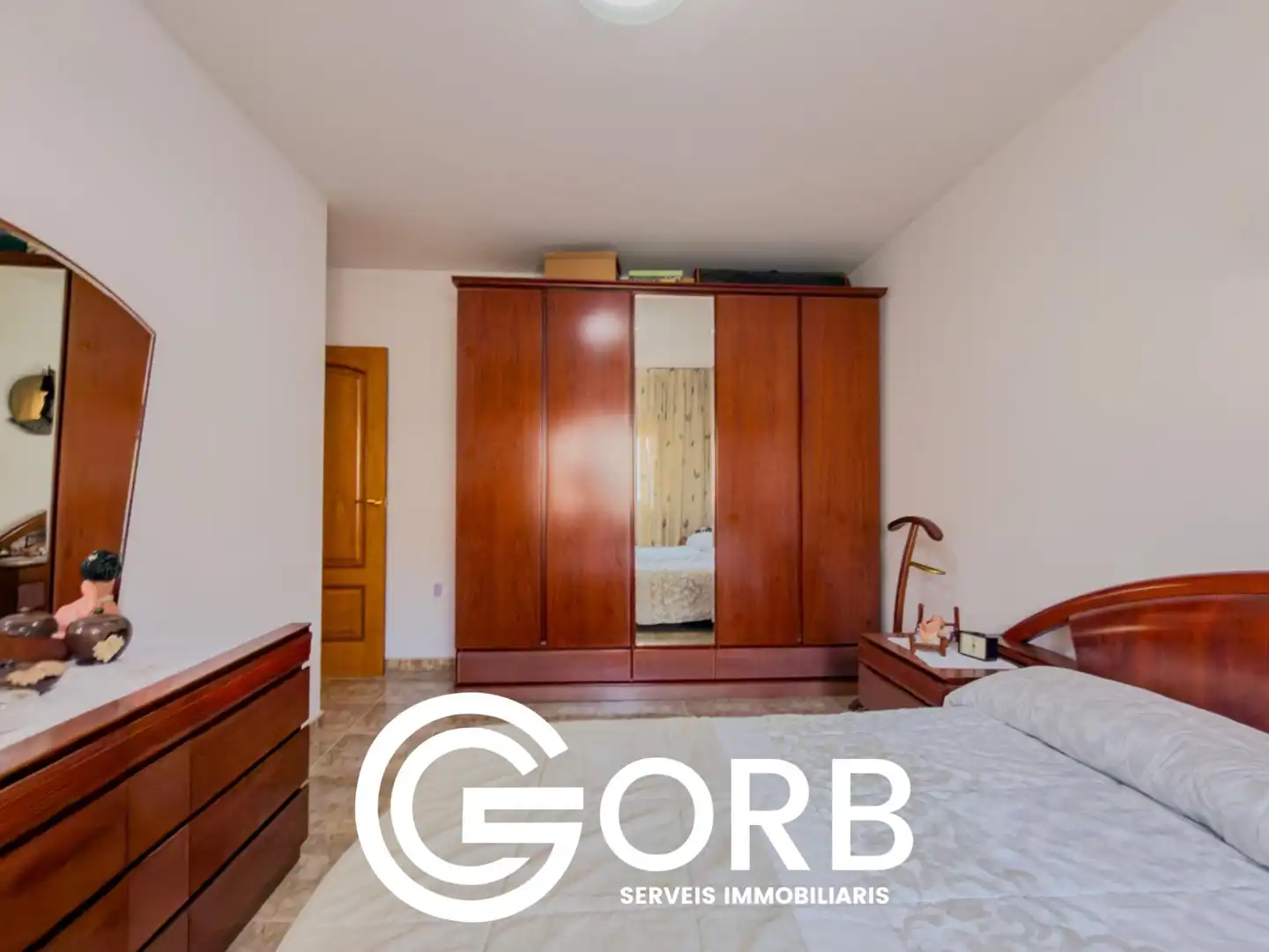 Schlafzimmer von Wohnung zum Verkauf in Mataró mit Klimaanlage, Heizung und Terrasse