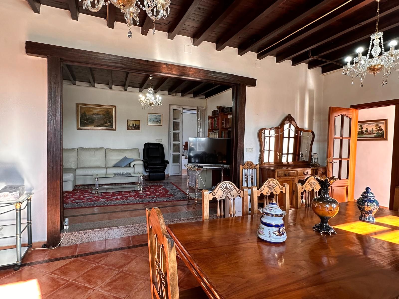 Dining room of House or chalet for sale in Vedra  with Heating, Private garden and Furnished