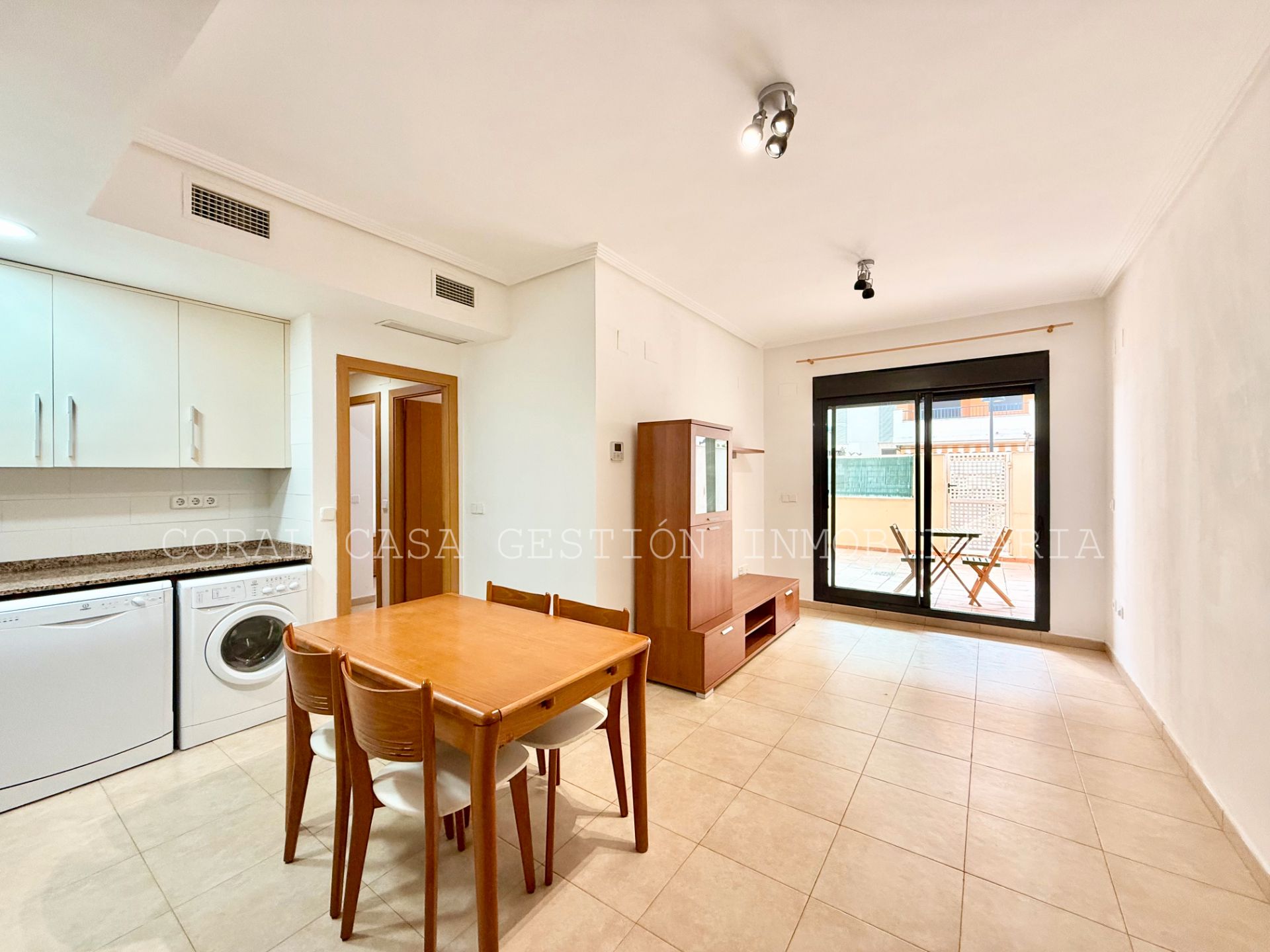 Sala d'estar de Apartament en venda en Almenara amb Aire condicionat, Calefacció i Terrassa