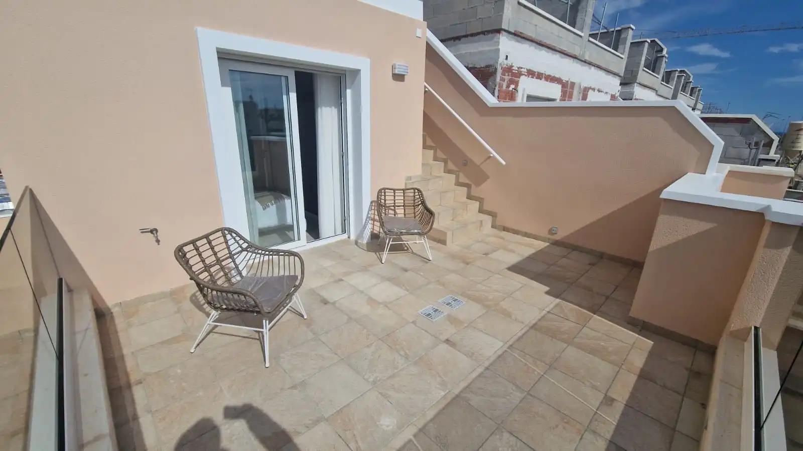 Terraza de Casa adosada en venta en Pilar de la Horadada con Calefacción, Jardín privado y Terraza