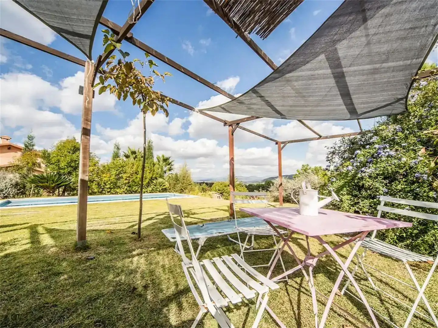 Terrassa de Casa o xalet en venda en La Pobla de Tornesa amb Aire condicionat i Piscina