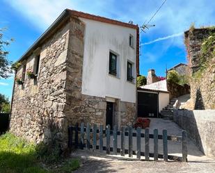 Exterior view of House or chalet for sale in Porto do Son  with Private garden, Terrace and Furnished