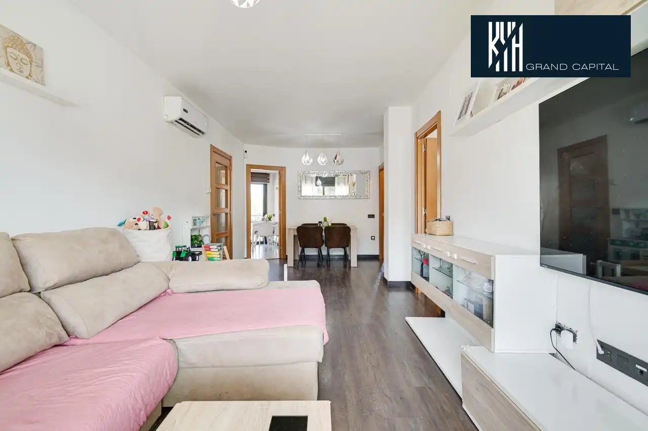 Living room of Flat for sale in Malgrat de Mar  with Air Conditioner, Heating and Balcony