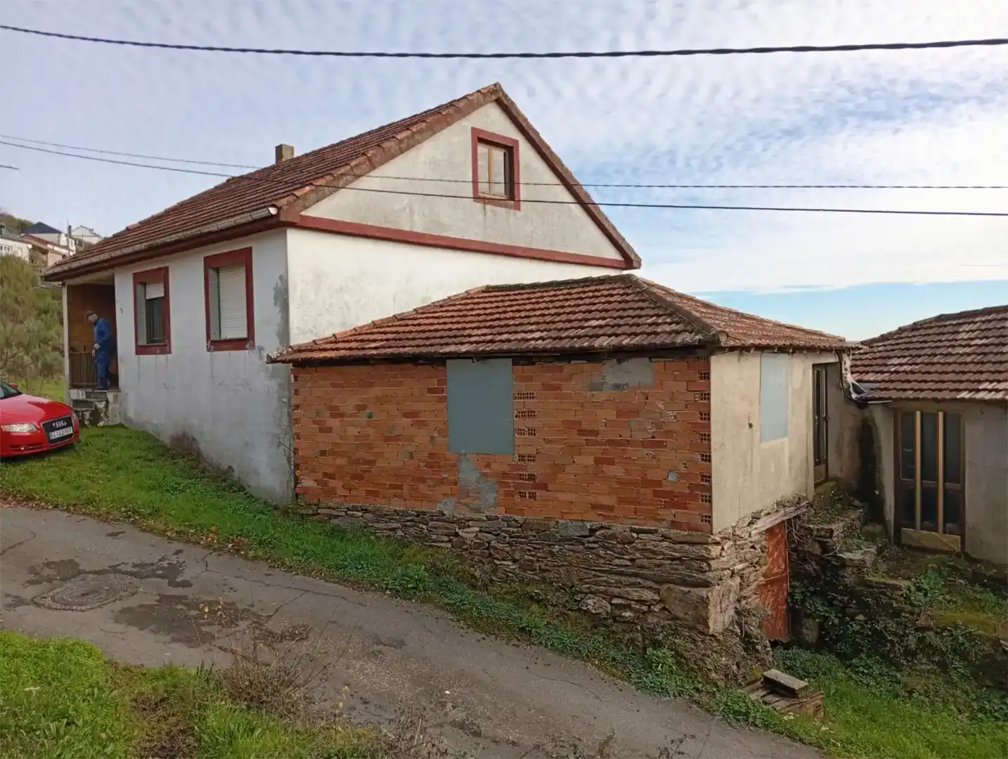 Vista exterior de Casa o xalet en venda en Vilardevós amb Balcó