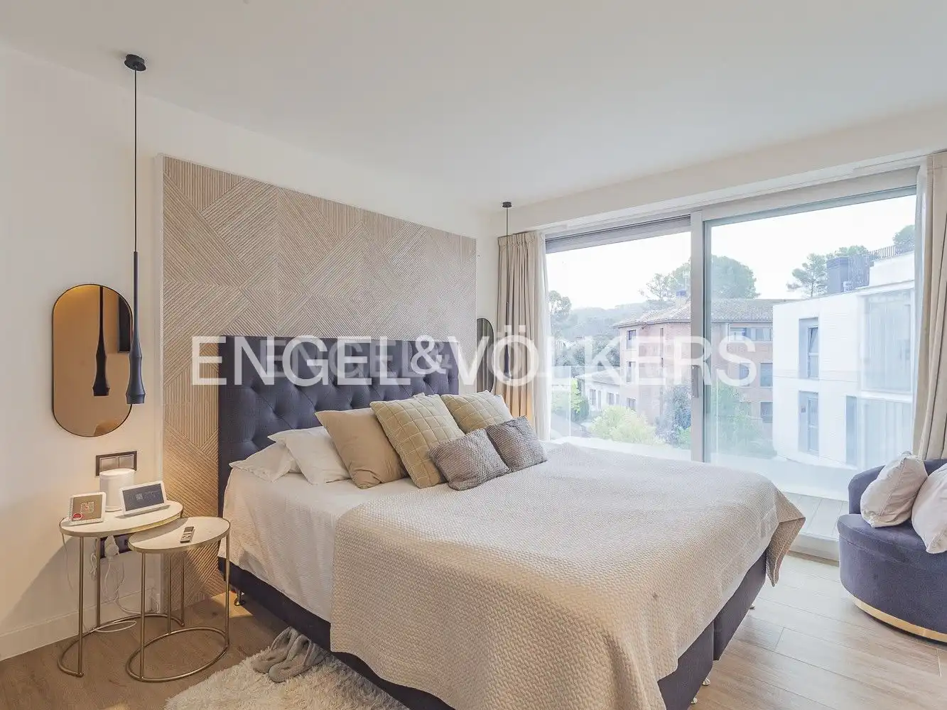Bedroom of Attic for sale in Sant Cugat del Vallès  with Air Conditioner, Heating and Private garden