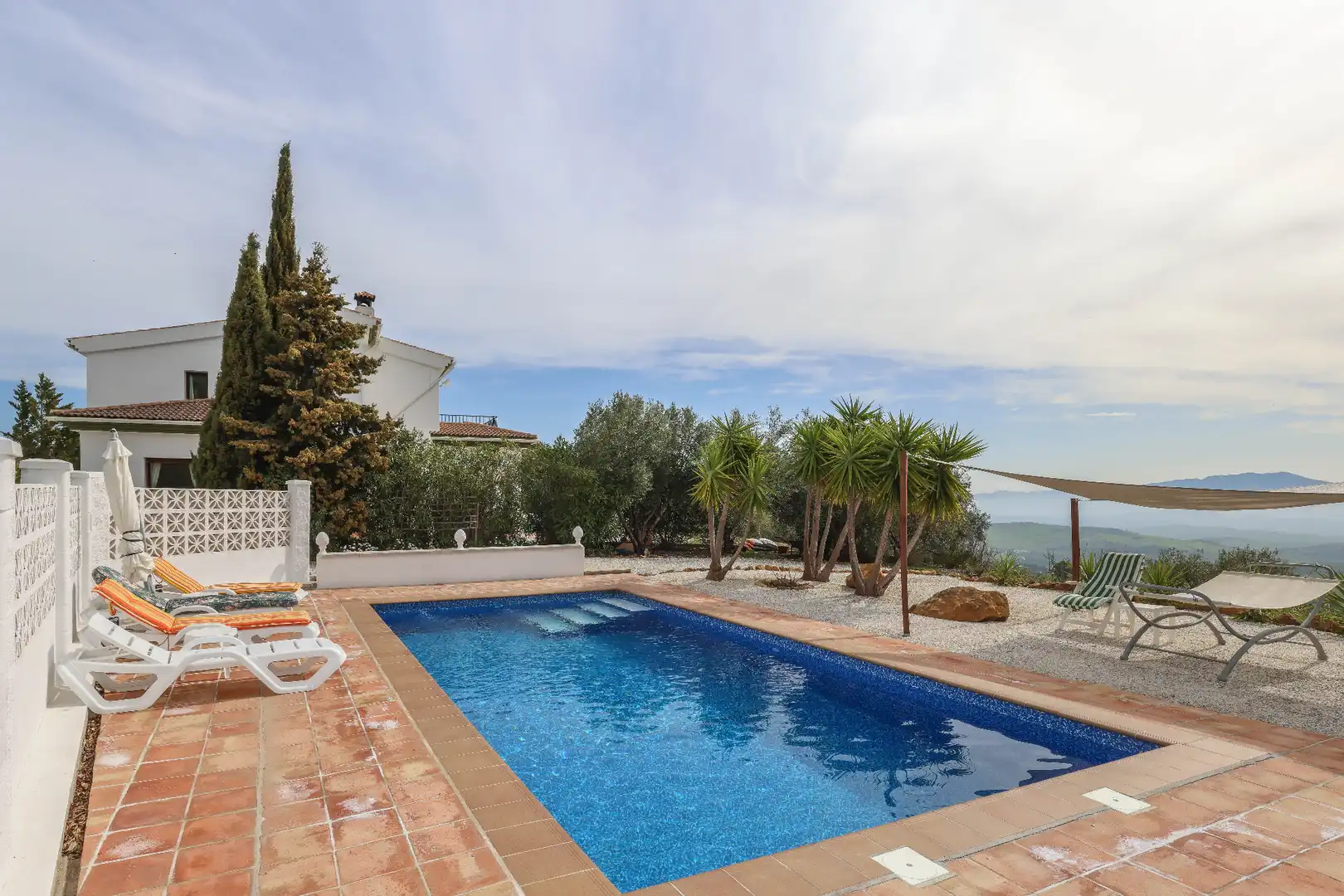 Jardín de Casa o chalet en venta en Casarabonela con Aire acondicionado, Jardín privado y Piscina