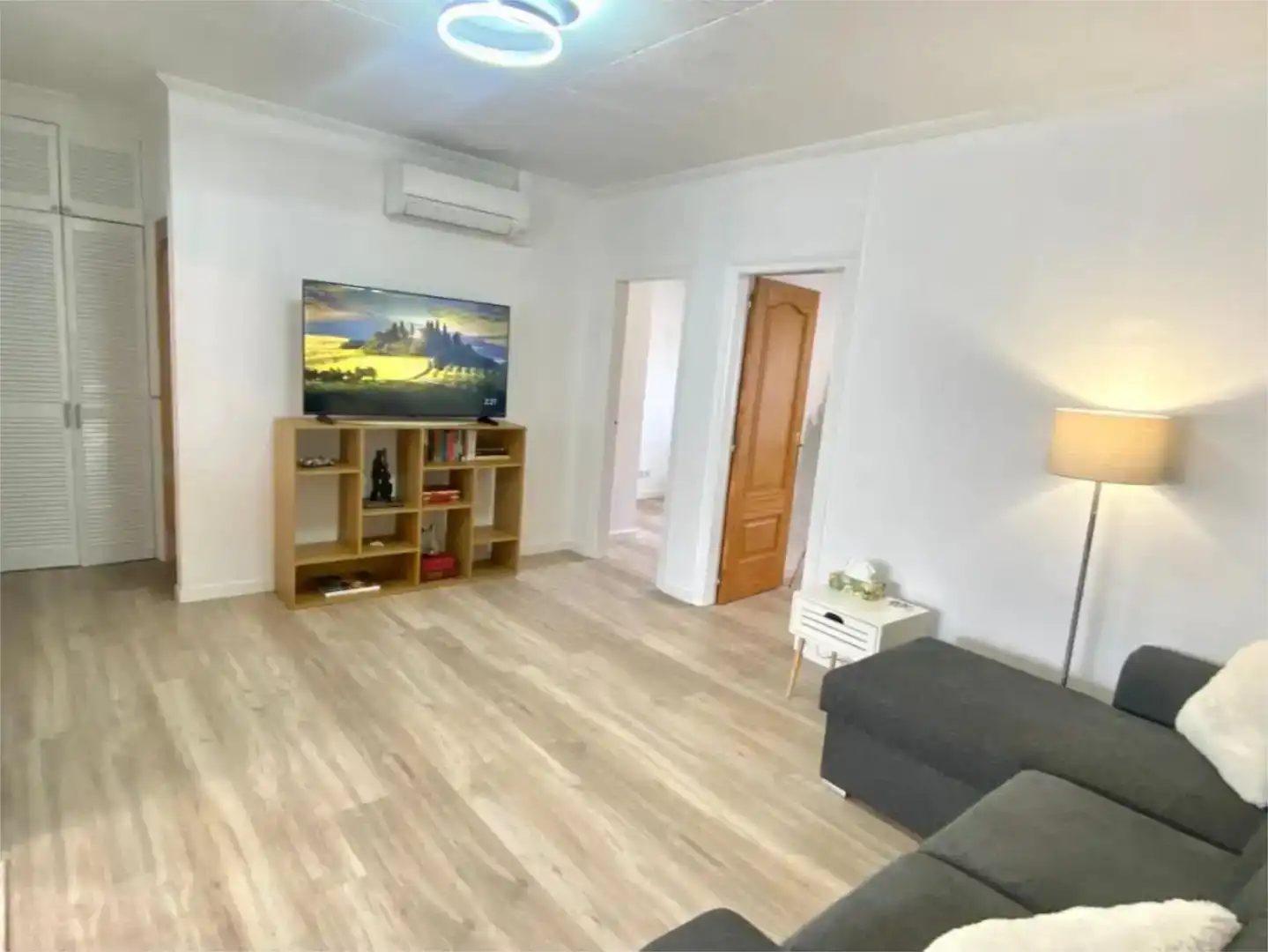 Living room of Flat for sale in Roses  with Air Conditioner