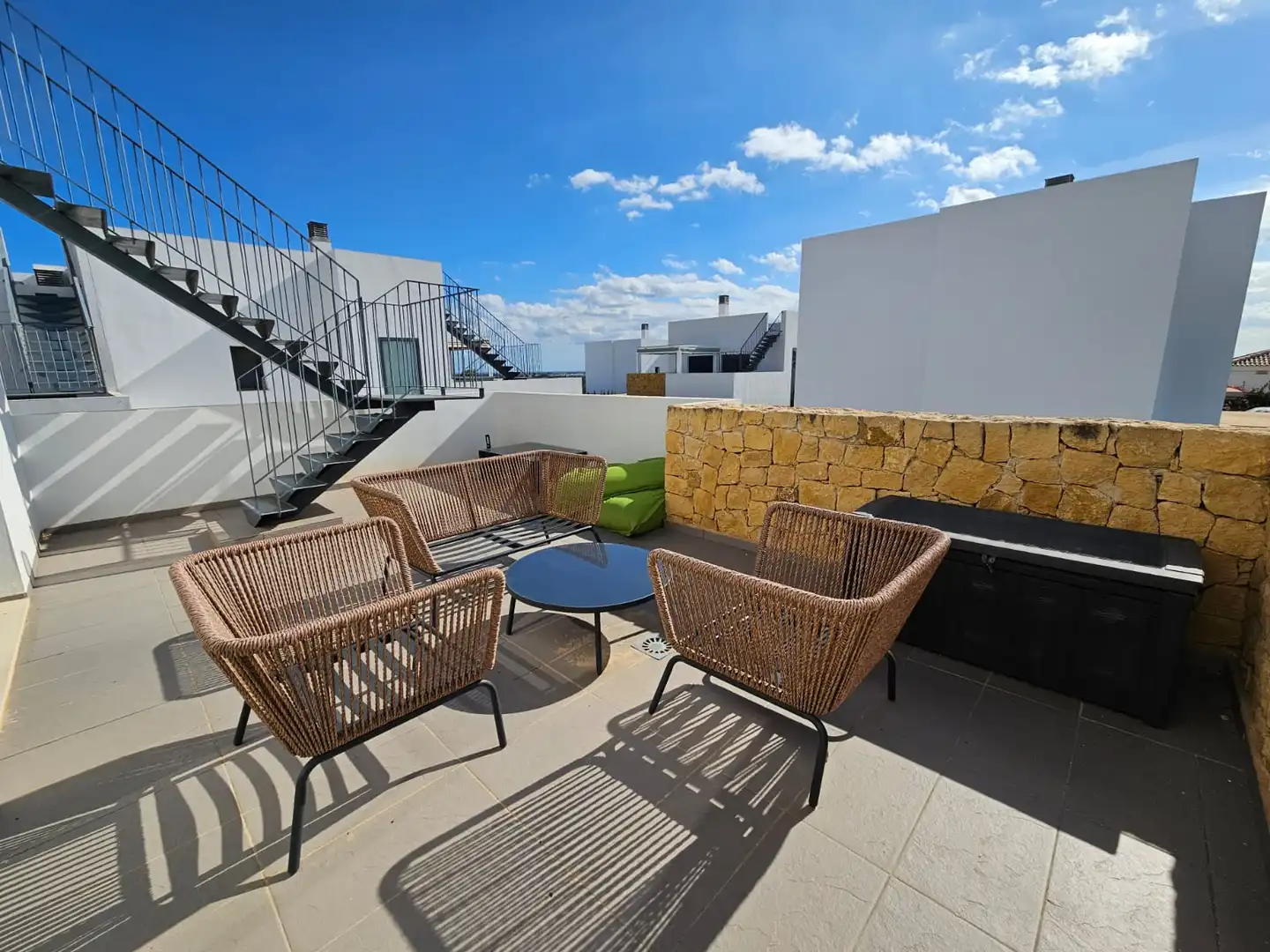 Terraza de Casa o chalet en venta en Rojales con Aire acondicionado, Jardín privado y Terraza