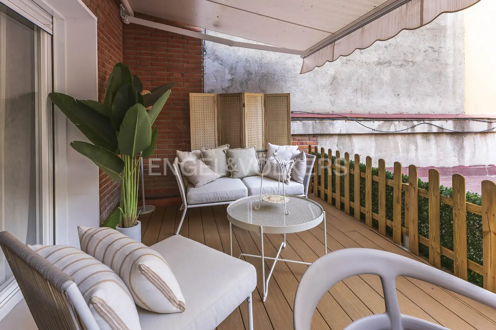 Terrassa de Pis de lloguer en Barrio de Salamanca