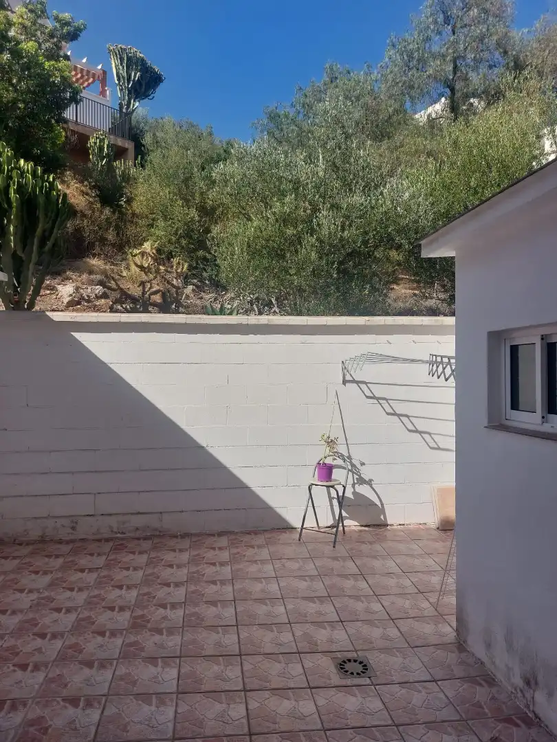 Terraza de Casa adosada de alquiler en Benalmádena con Aire acondicionado, Terraza y Amueblado