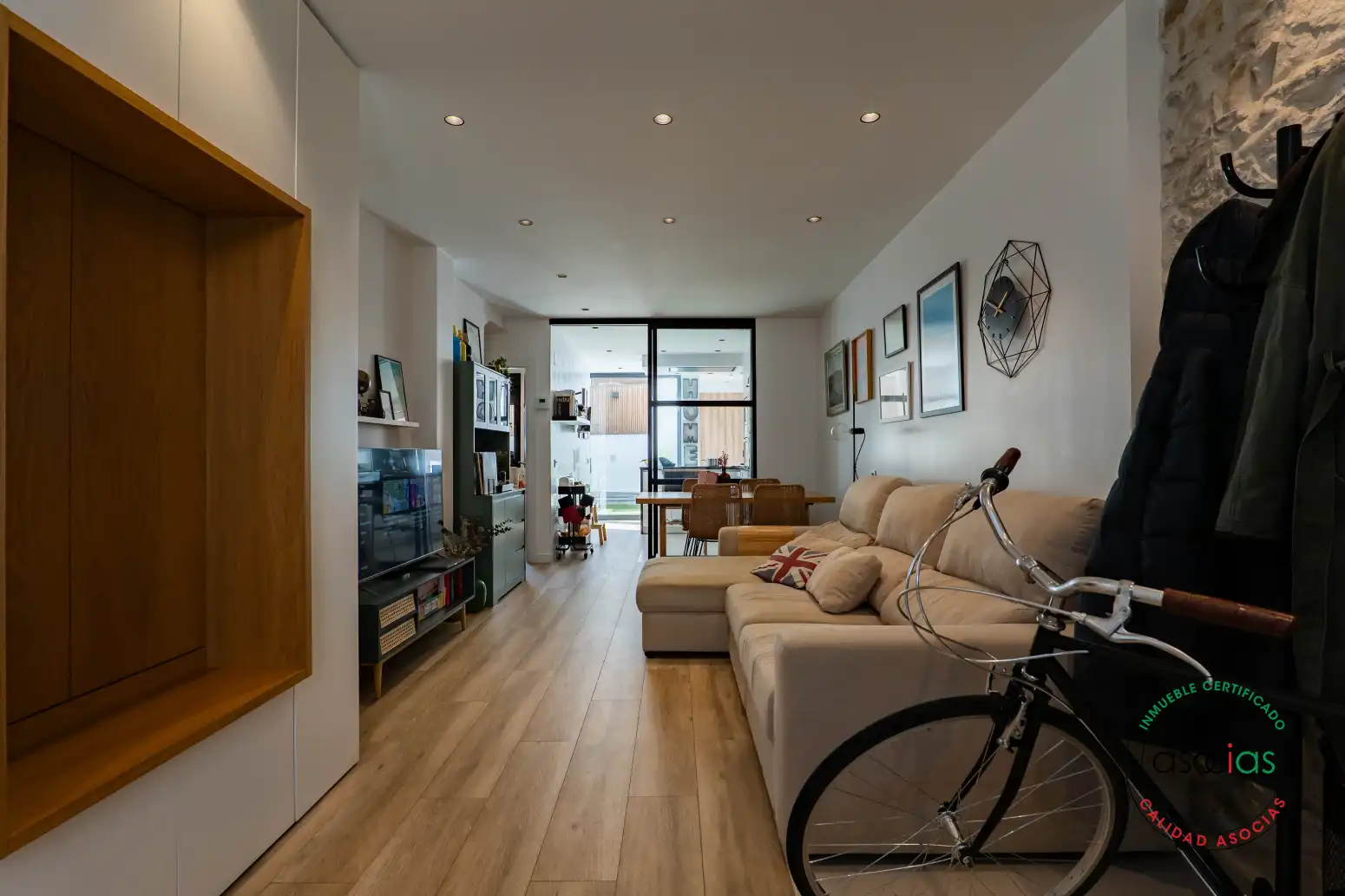 Sala de estar de Piso en venta en Gijón  con Calefacción, Terraza y Trastero