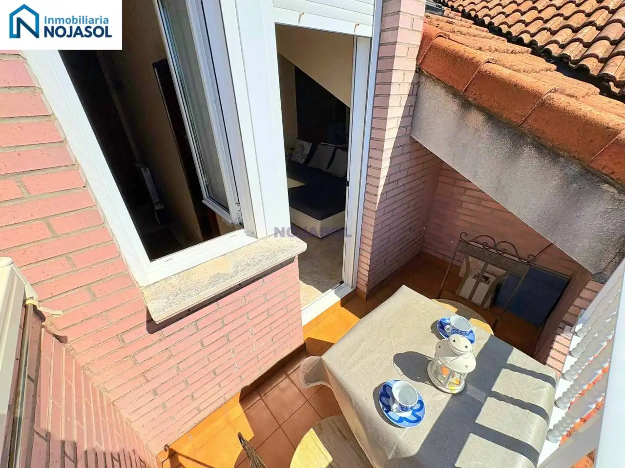 Terrasse von Wohnung zur Miete in Noja mit Heizung, Terrasse und Möbliert