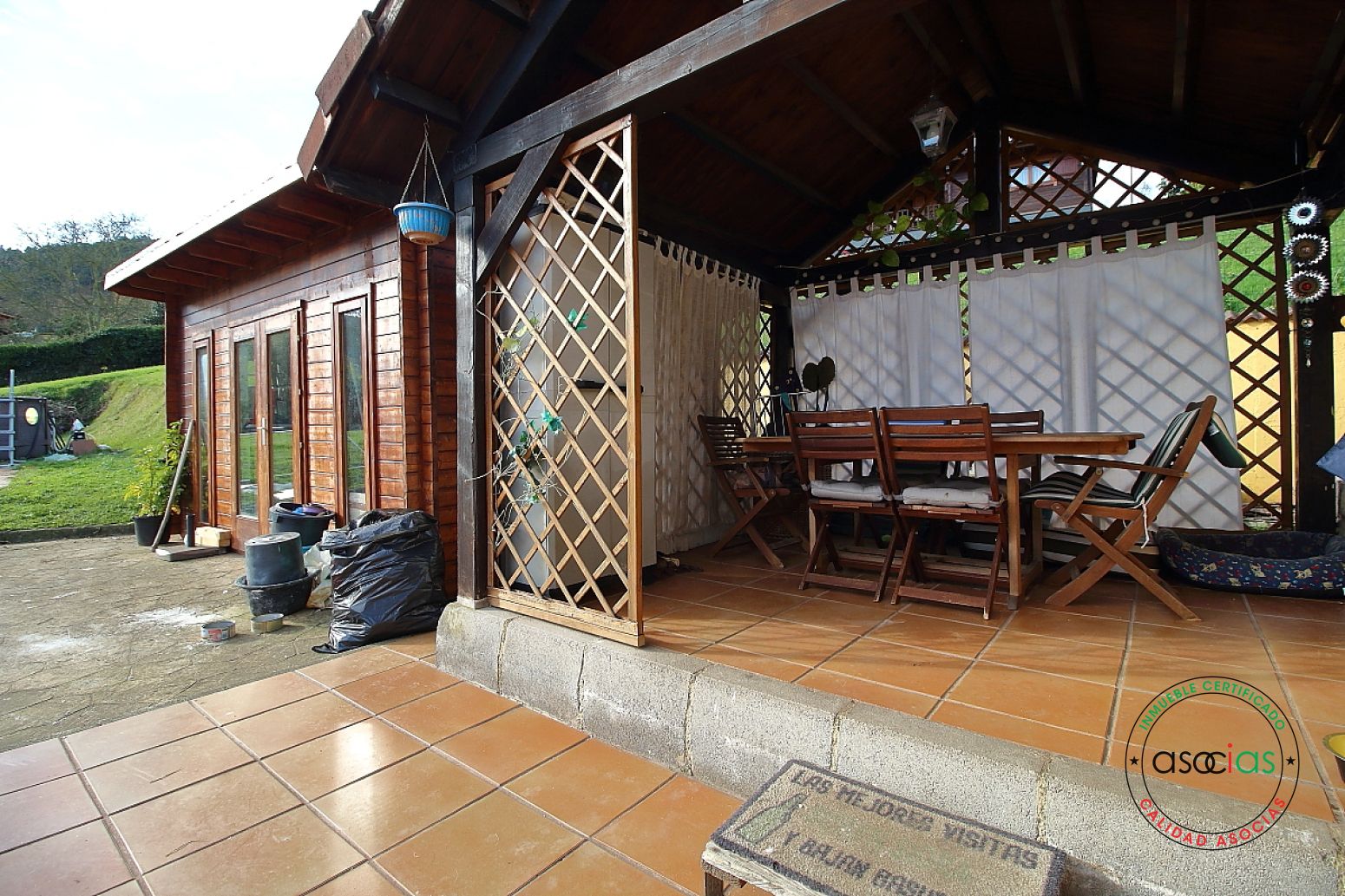 Garden of House or chalet for sale in Gijón   with Heating, Parquet flooring and Storage room