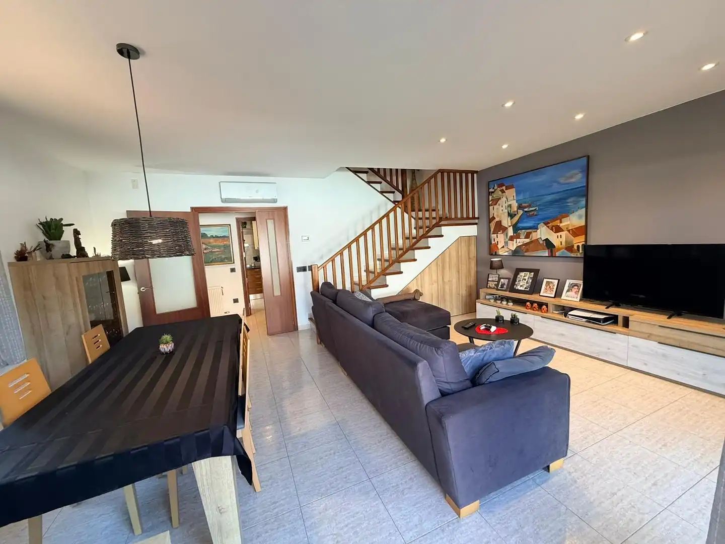 Living room of Houses for sale in El Far d'Empordà  with Air Conditioner, Heating and Private garden