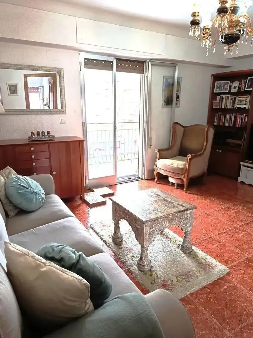 Sala de estar de Piso en venta en Valencia con Amueblado y Balcón