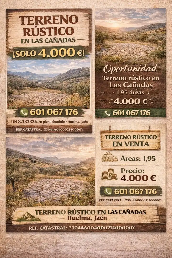 Terreno en venta en Huelma