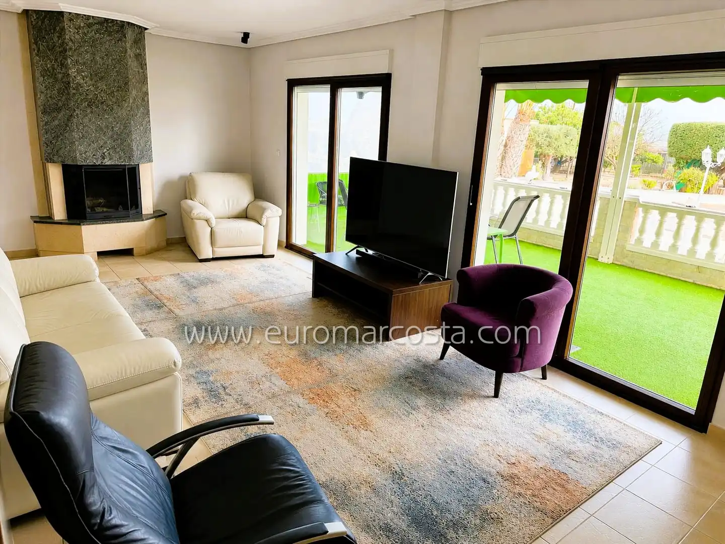 Living room of Houses for sale in Elche / Elx  with Air Conditioner, Heating and Private garden