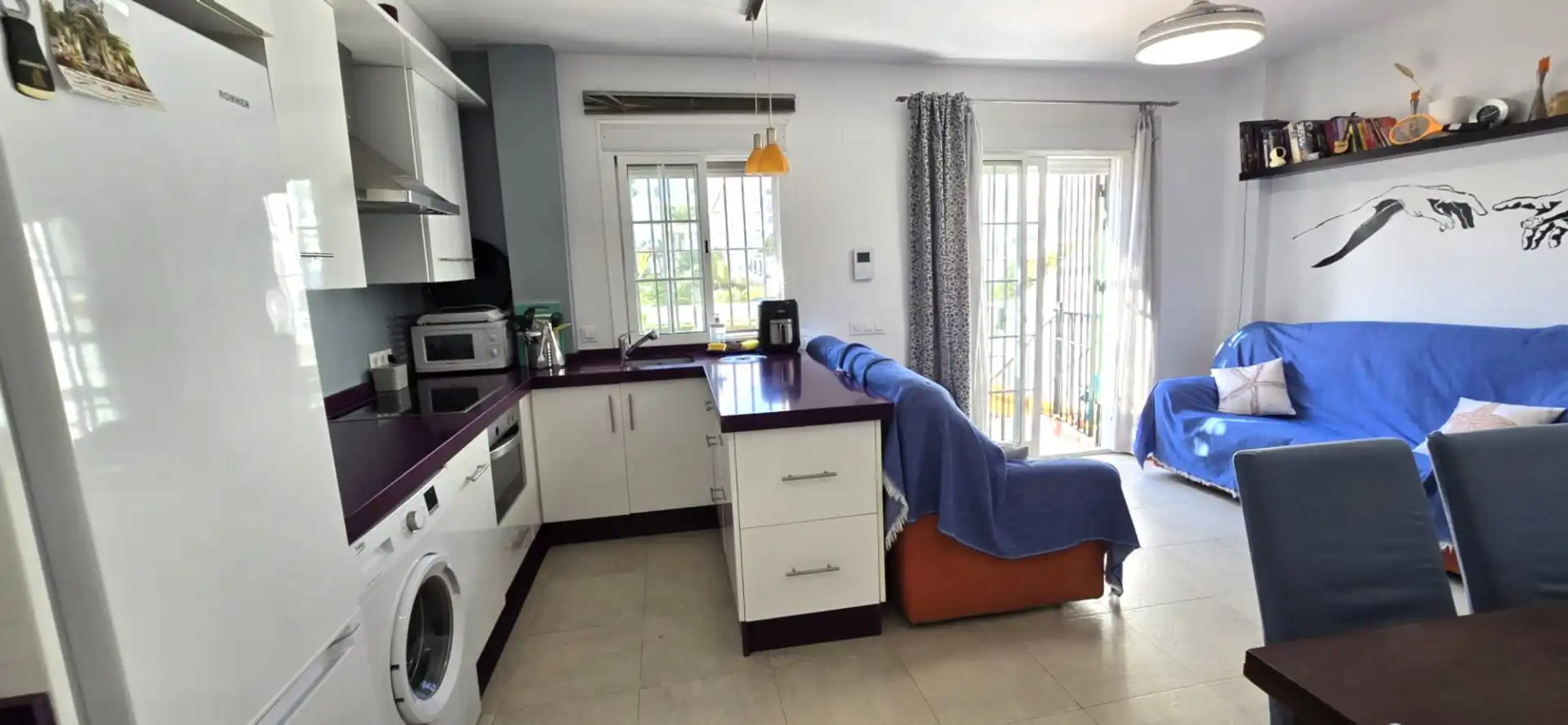 Cocina de Apartamento en venta en El Portil con Aire acondicionado, Piscina y Amueblado