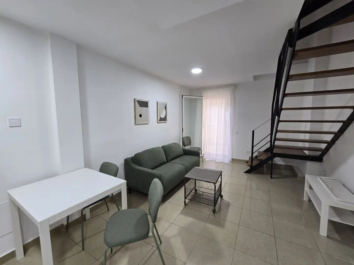 Living room of Flat for rent in Bailén - Miraflores