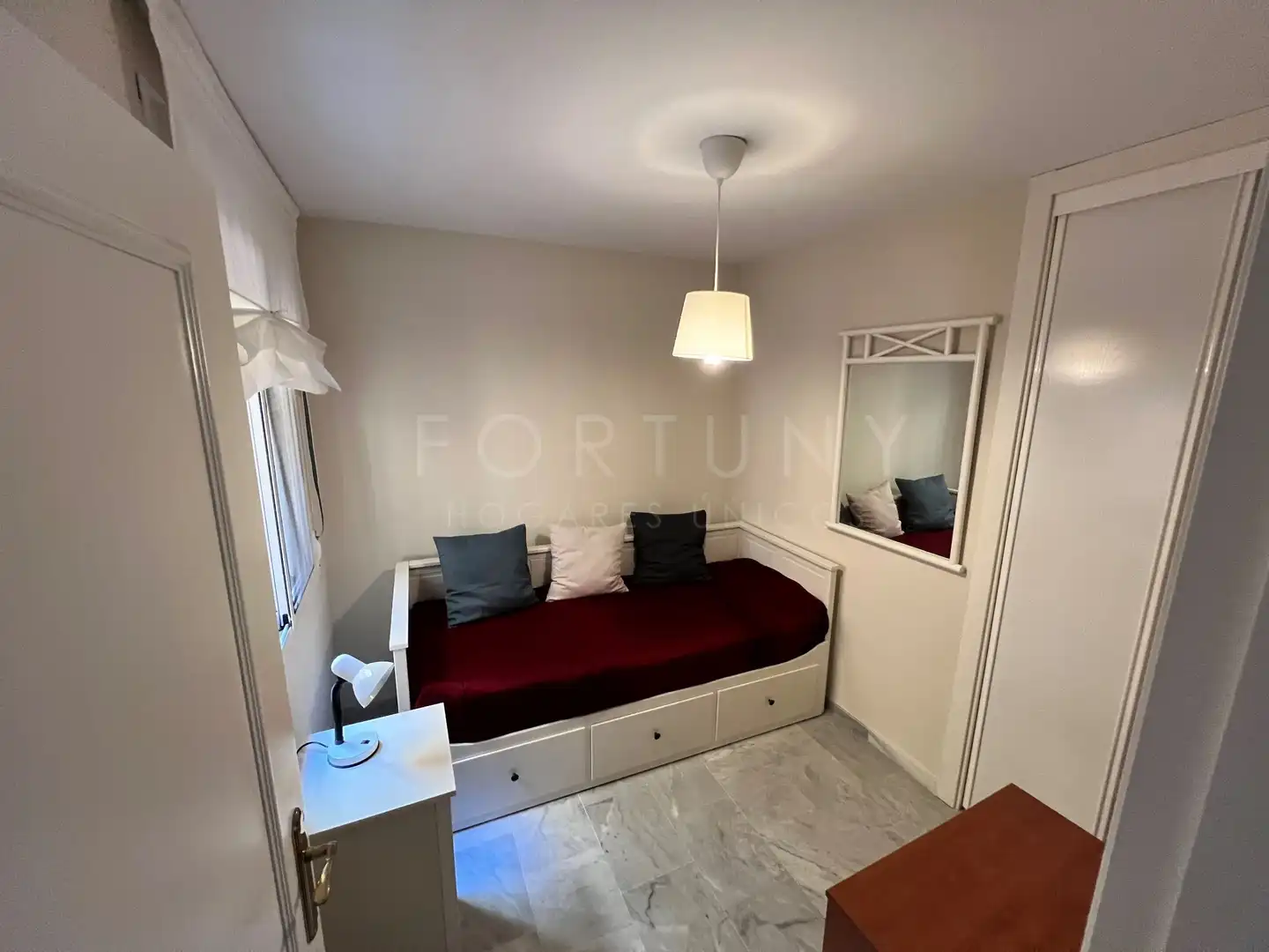 Bedroom of Flat for rent in Rincón de la Victoria  with Air Conditioner, Private garden and Terrace
