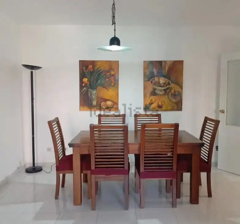 Dining room of Flat for rent in Valencia  with Furnished, Oven and Washing machine