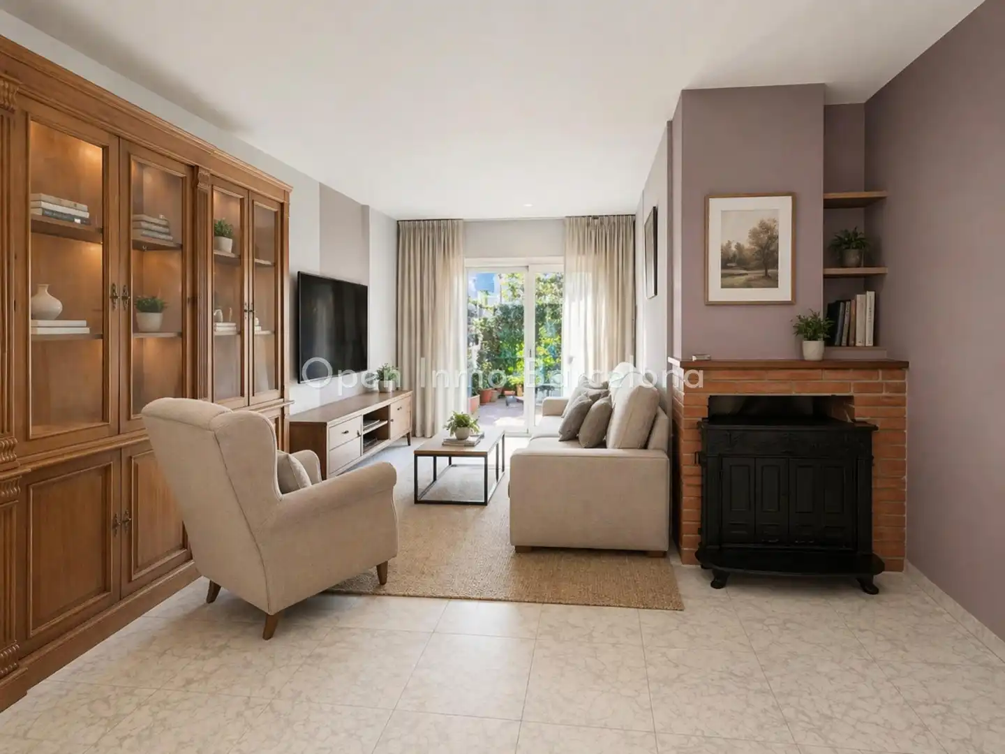 Sala d'estar de Casa o xalet en venda en Altafulla amb Calefacció, Jardí privat i Terrassa