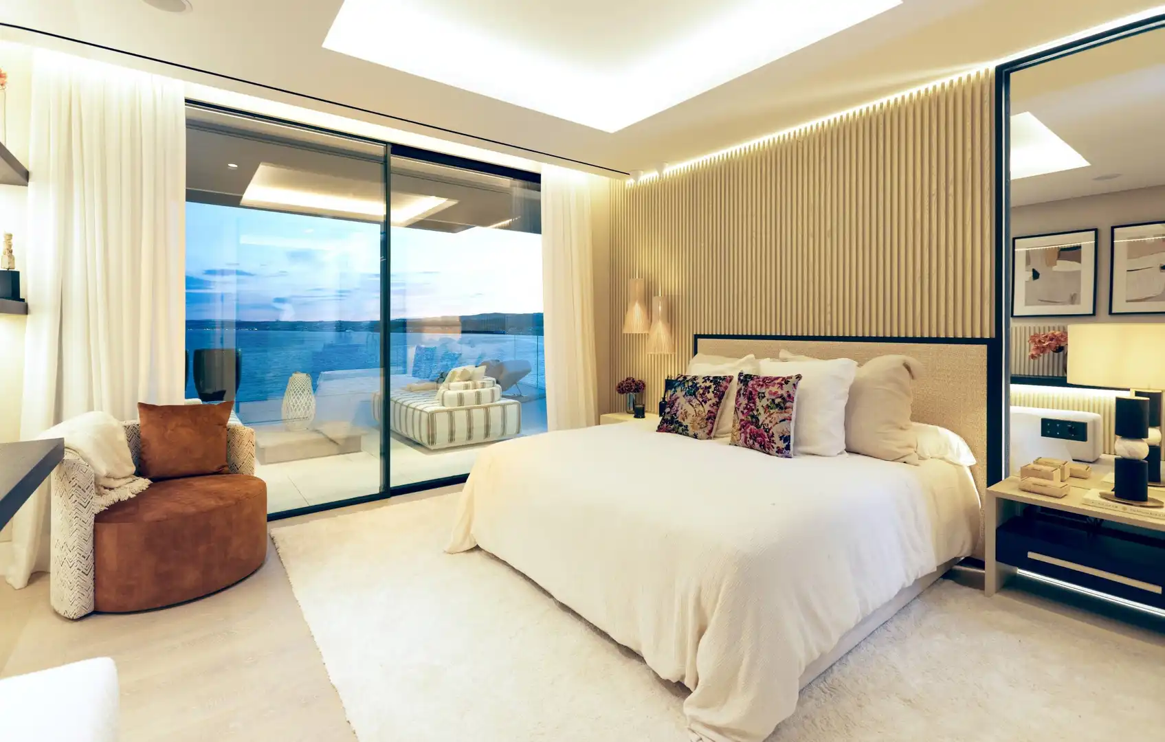 Dormitori de Apartament en venda en Estepona amb Aire condicionat, Calefacció i Terrassa