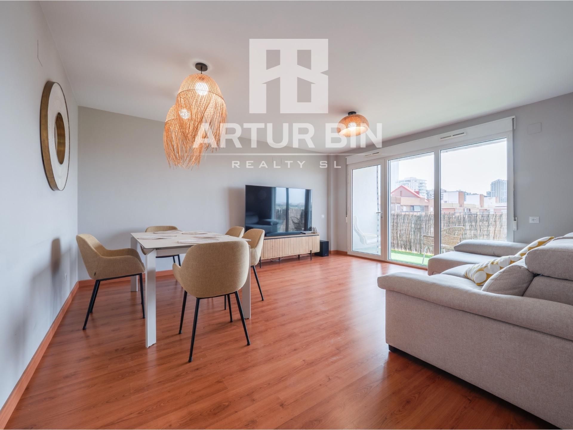 Sala d'estar de Apartament en venda en  Valencia Capital amb Aire condicionat, Traster i Balcó
