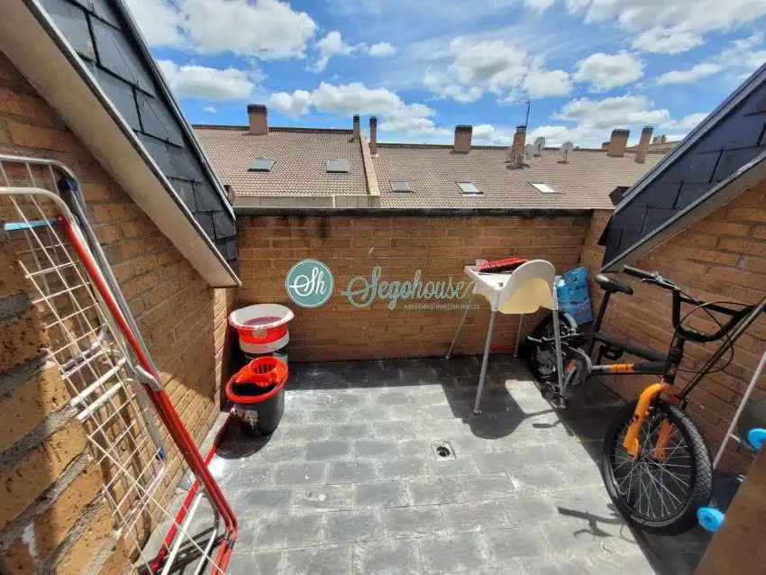 Terrasse von Wohnung zum Verkauf in Segovia mit Heizung