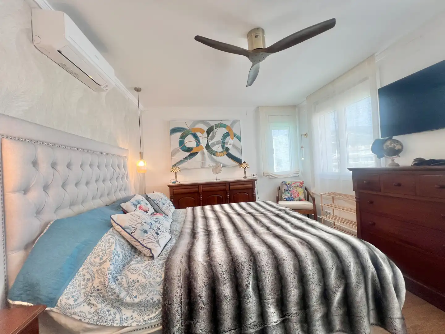 Habitación de Apartamento en venta en Alcalà de Xivert con Aire acondicionado, Terraza y Amueblado