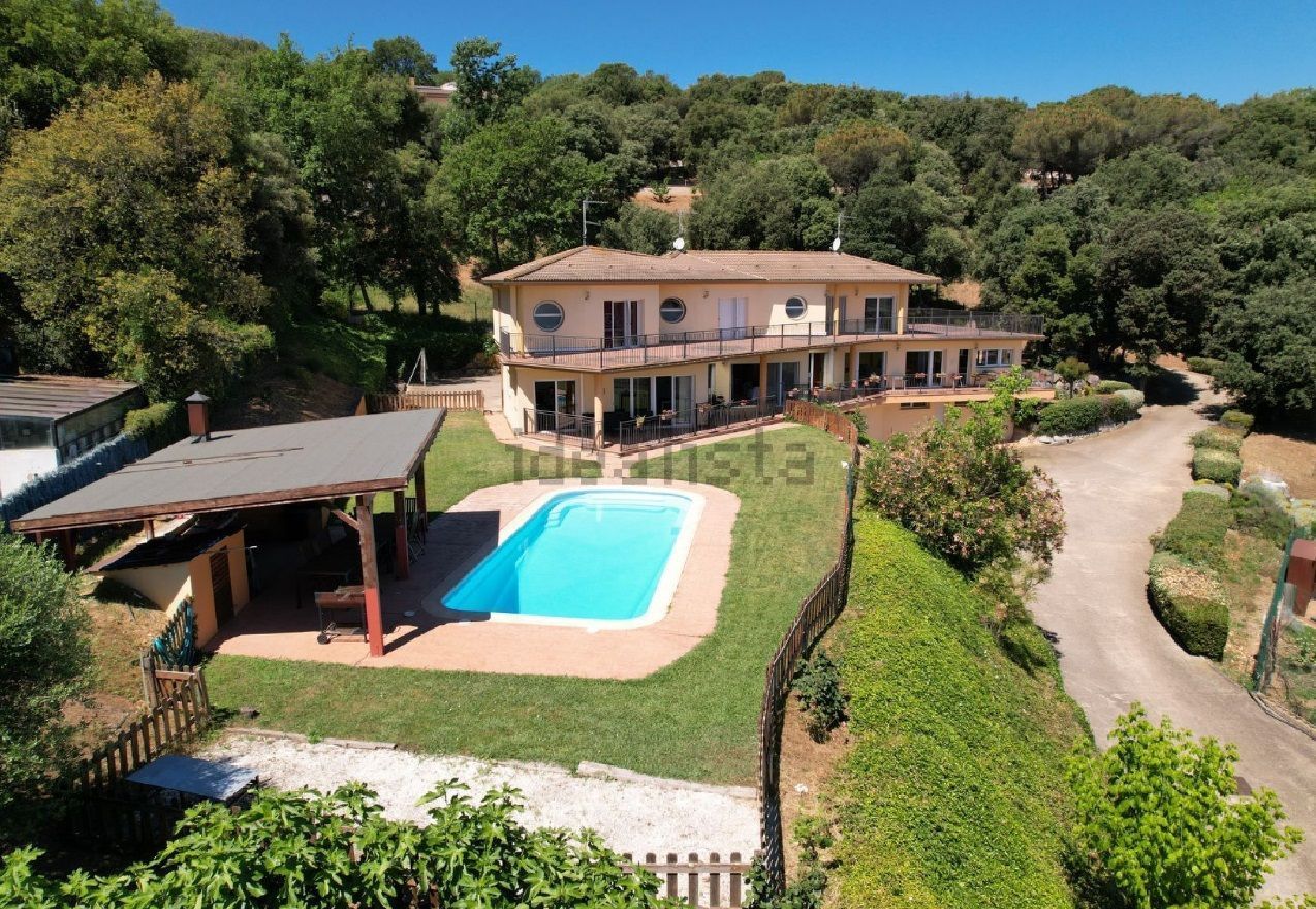 Exterior view of House or chalet for sale in Bescanó  with Air Conditioner, Private garden and Furnished