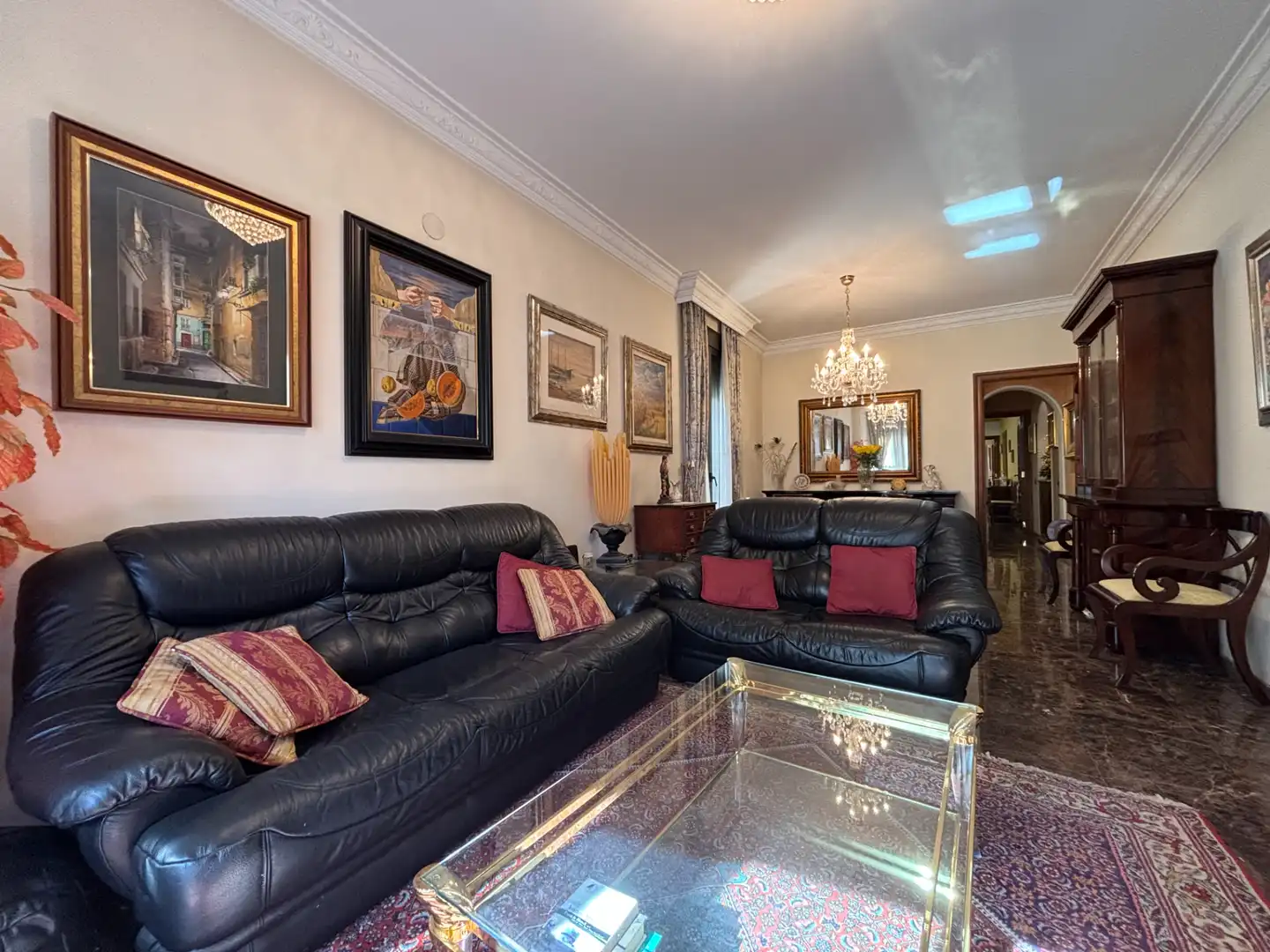 Living room of Houses for sale in Castellón de la Plana / Castelló de la Plana  with Heating, Terrace and Storage room