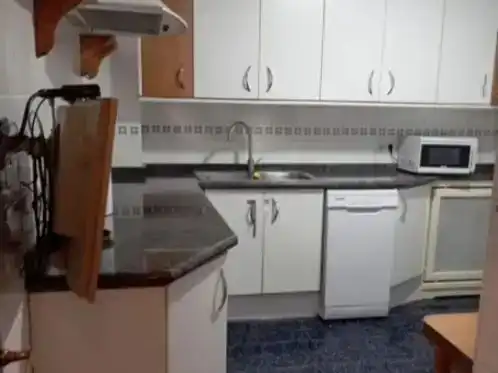 Küche von Wohnung zur Miete in Albacete mit Klimaanlage, Möbliert und Balkon