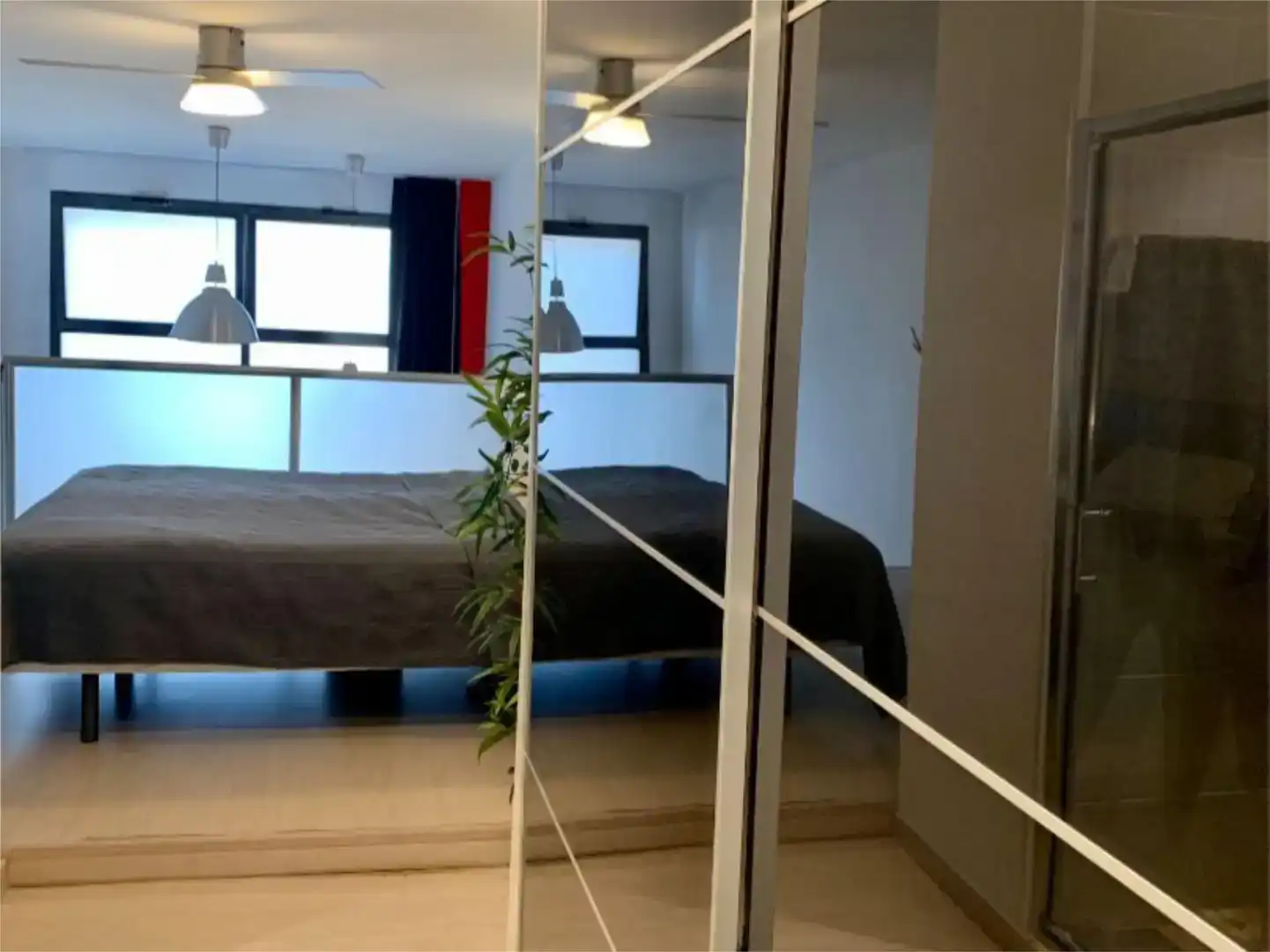 Dormitori de Loft de lloguer en  Madrid Capital amb Aire condicionat