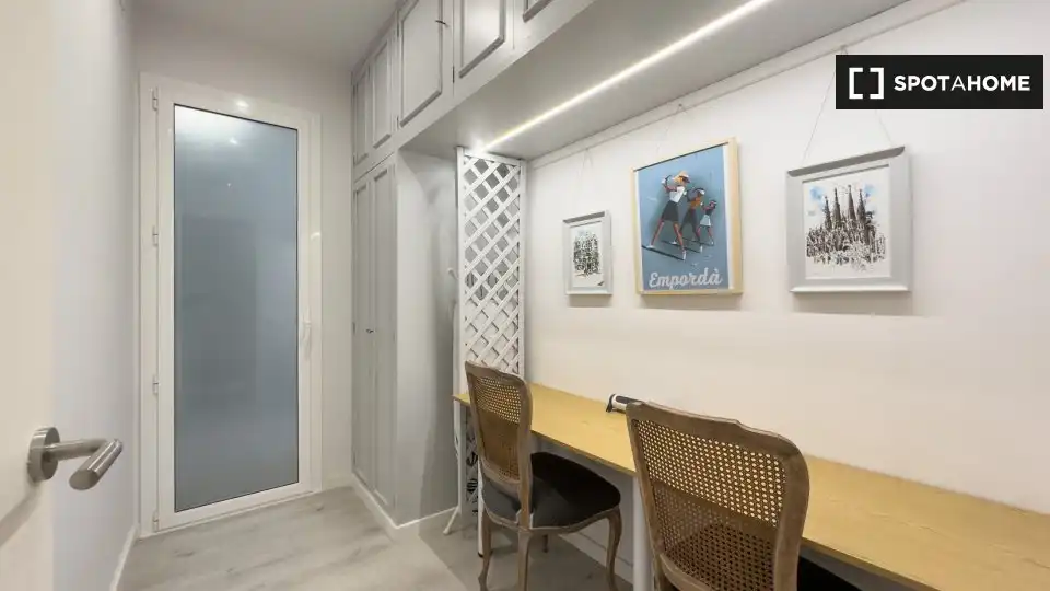 Appartamento con terrazza in affitto a Eixample, imagen 11